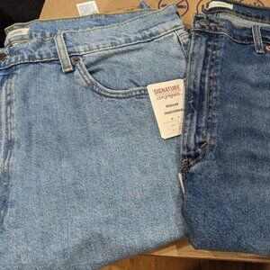 2 pairs, Men's Brand new Levi regular fit jeans. 40x32